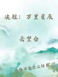 決勝：萬里星辰